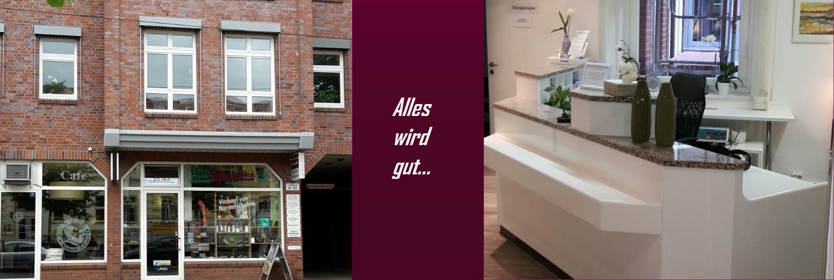 Aussenansicht des Ärztehauses